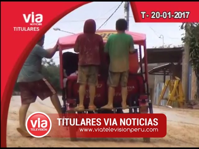 Titulares Viernes 20 de Enero del 2017 Titulares Viernes 20 de Enero del 2017