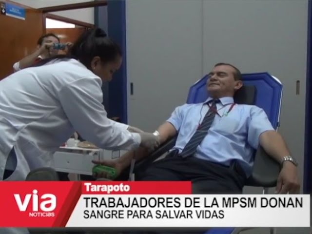Trabajadores de MPSM donan sangre para salvar vidas