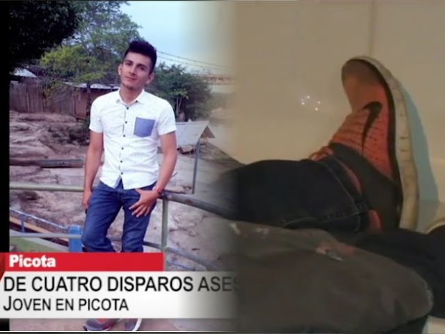 VIDEO: De cuatro disparos asesinan a joven en Picota