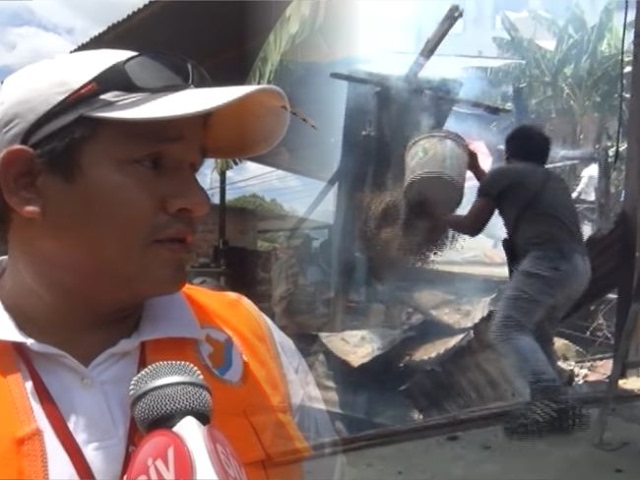 Defensa civil de Morales llevará ayuda a damnificados de incendio Defensa civil de Morales llevará ayuda a damnificados de incendio