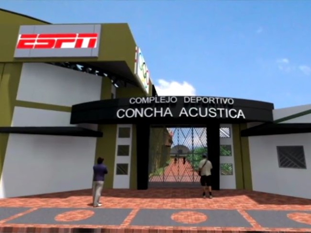 Iniciaran mejoramiento de la concha acústica y cancha de Chacharita Versalles Iniciaran mejoramiento de la concha acústica y cancha de Chacharita Versalles
