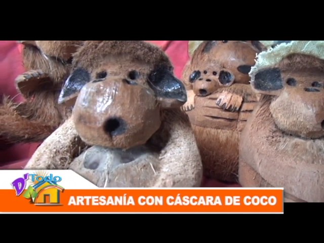Artesanía con cáscara de coco ¡qué maravilla! Artesanía con cáscara de coco ¡qué maravilla!