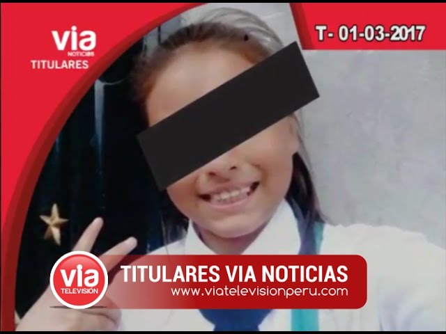 Titulares Miércoles 01 de Marzo del 2017 Titulares Miércoles 01 de Marzo del 2017