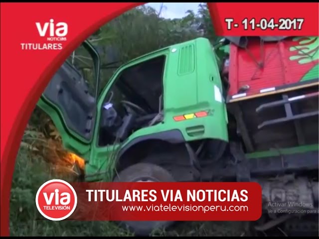 Titulares Martes 11 de Abril del 2017 Titulares Martes 11 de Abril del 2017