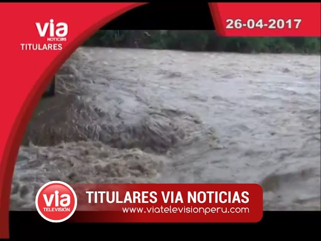 Titulares Miércoles 26 de Abril del 2017 Titulares Miércoles 26 de Abril del 2017