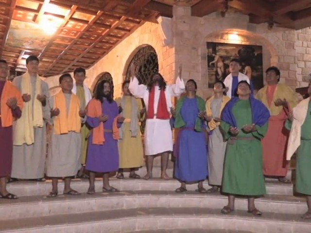 Todo listo para escenificación de la vida pasión y muerte de Jesucristo Todo listo para escenificación de la vida pasión y muerte de Jesucristo