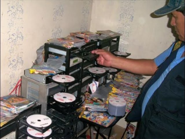 Incautan más de 8 mil discos piratas valorizados en 10 mil soles