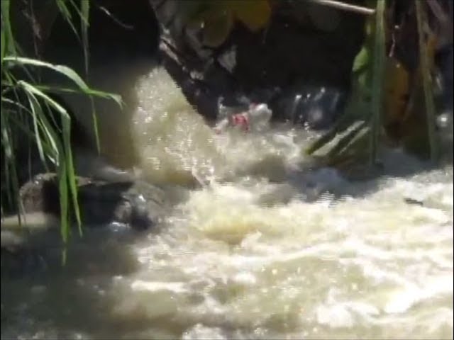 Desagüe contamina a decenas de familia de la parte baja de Tarapoto Desagüe contamina a decenas de familia de la parte baja de Tarapoto
