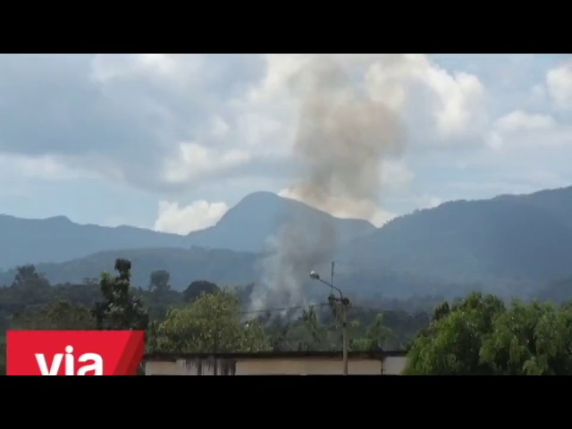 Incendio forestal se registra en Asociación de vivienda Nueva Amistad Incendio forestal se registra en Asociación de vivienda Nueva Amistad