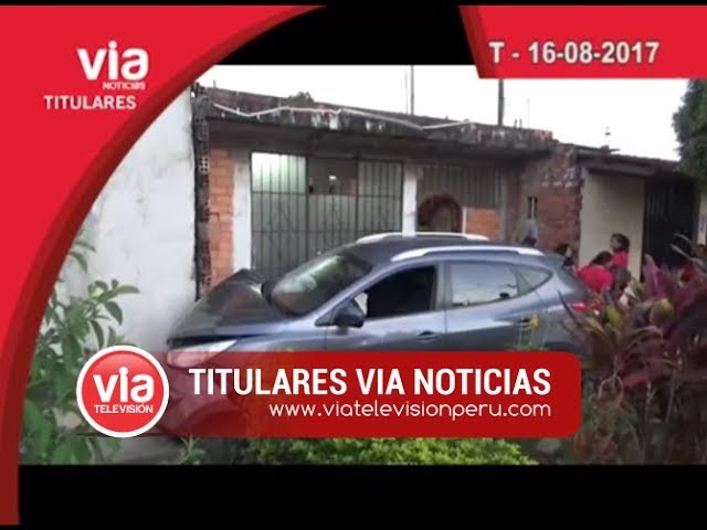 Titulares Miércoles 16 de Agosto del 2017 Titulares Miércoles 16 de Agosto del 2017