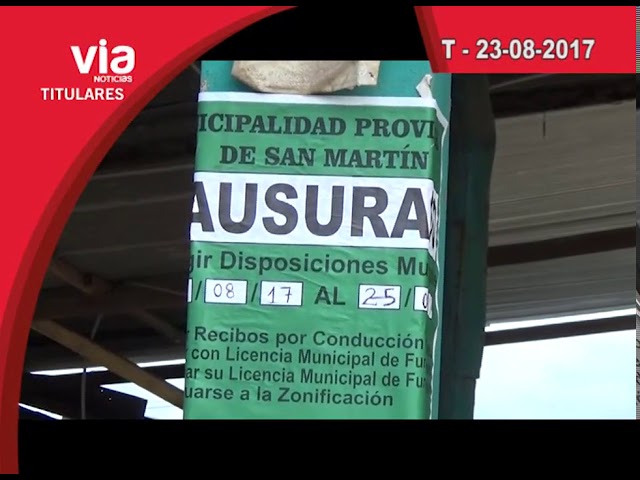 Titulares Miércoles 23 de Agosto del 2017 Titulares Miércoles 23 de Agosto del 2017