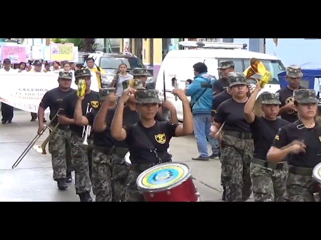 Alumnos realizan pasacalle por la semana de la seguridad vial Alumnos realizan pasacalle por la semana de la seguridad vial