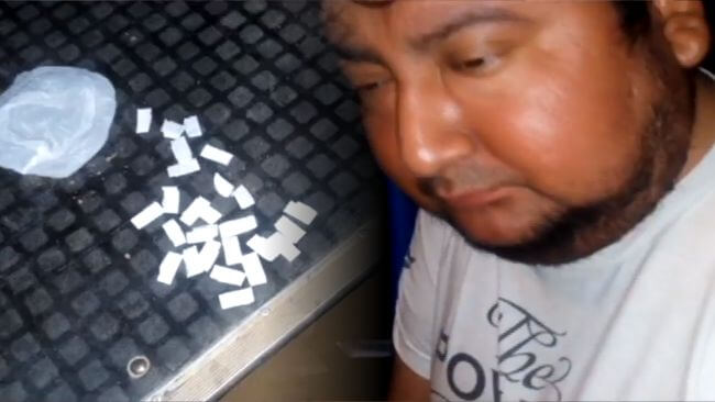 Intervienen a sujeto con 26 ketes  de pasta básica de cocaína en San Juan