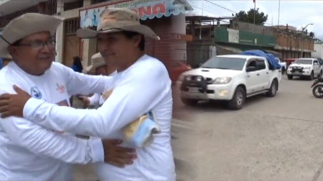 En ceremonia despiden a los expedicionarios que llegaran al Gran Pajatén En ceremonia despiden a los expedicionarios que llegaran al Gran Pajatén