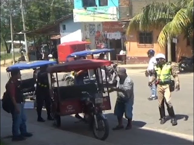 Reinician operativos por habilitación vehicular de mototaxis
