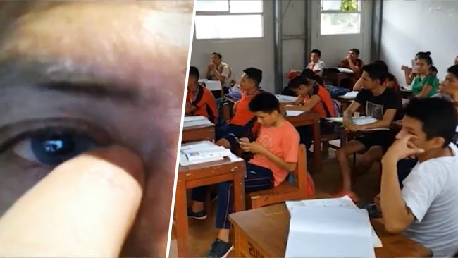Casos de conjuntivitis en alumnos del colegio Jiménez Pimentel Casos de conjuntivitis en alumnos del colegio Jiménez Pimentel