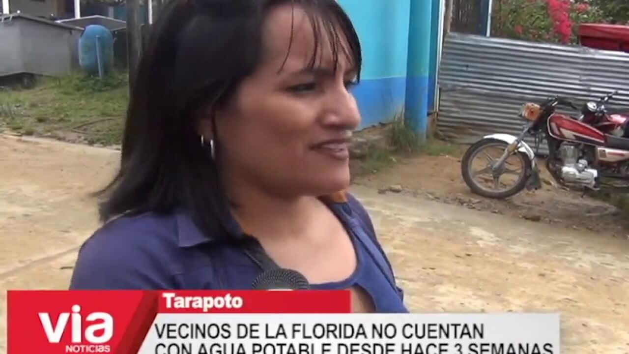 Vecinos de La Florida no cuentan con agua potable desde hace 3 semanas