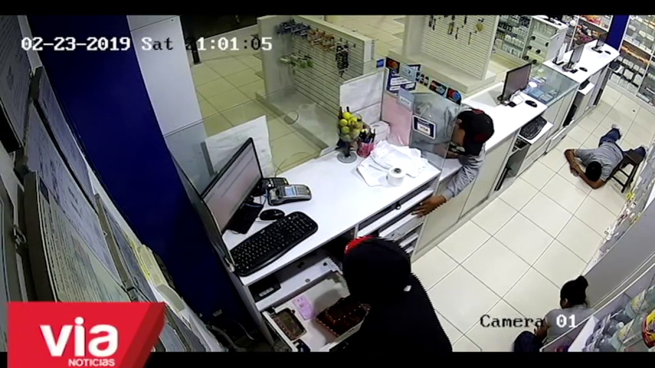 Ordenan nueve meses de prisión preventiva a presunto asaltante de botica Ordenan nueve meses de prisión preventiva a presunto asaltante de botica