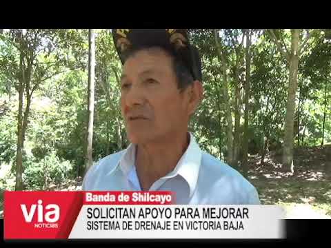 Solicitan apoyo para mejorar sistema de drenaje en Victoria Baja