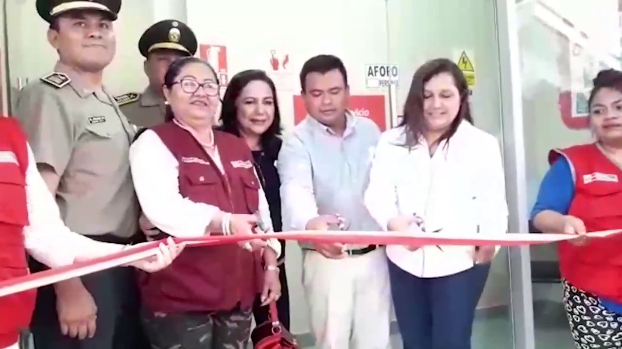 Picota: Ministra de la mujer inaugura centro emergencia mujer