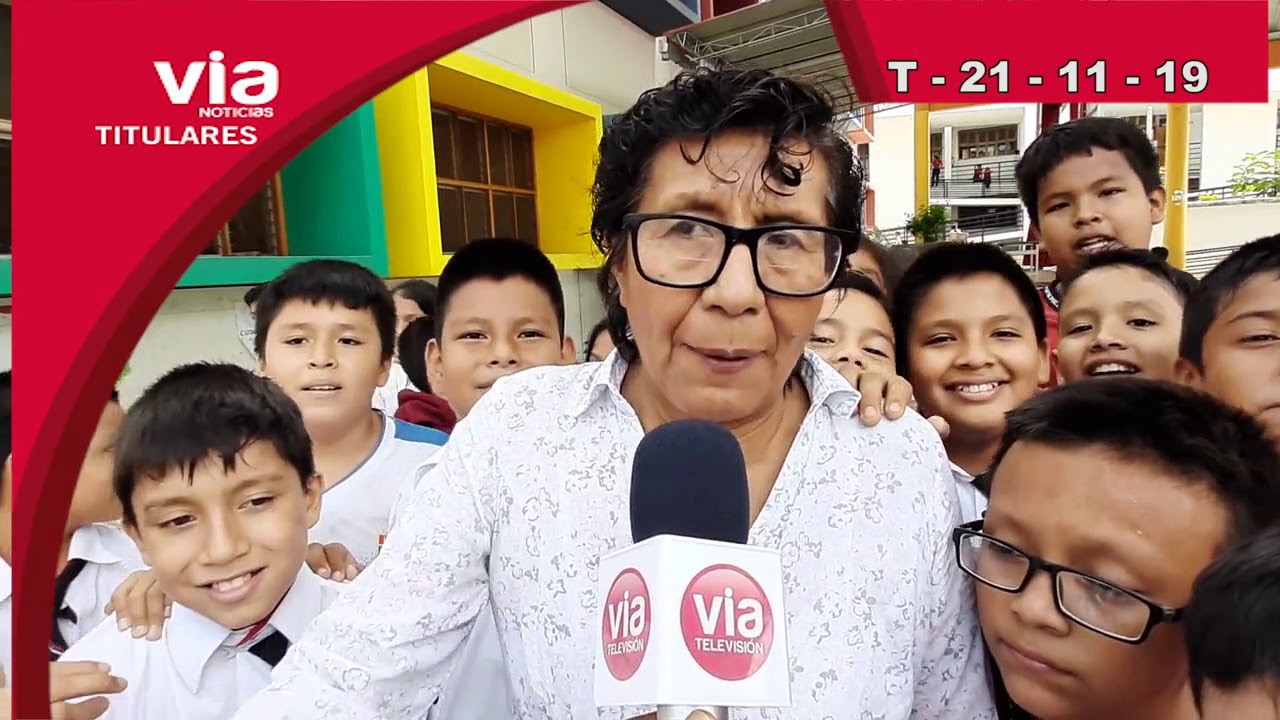 Titulares 21 de noviembre del 2019 – VIA Noticias de Tarapoto