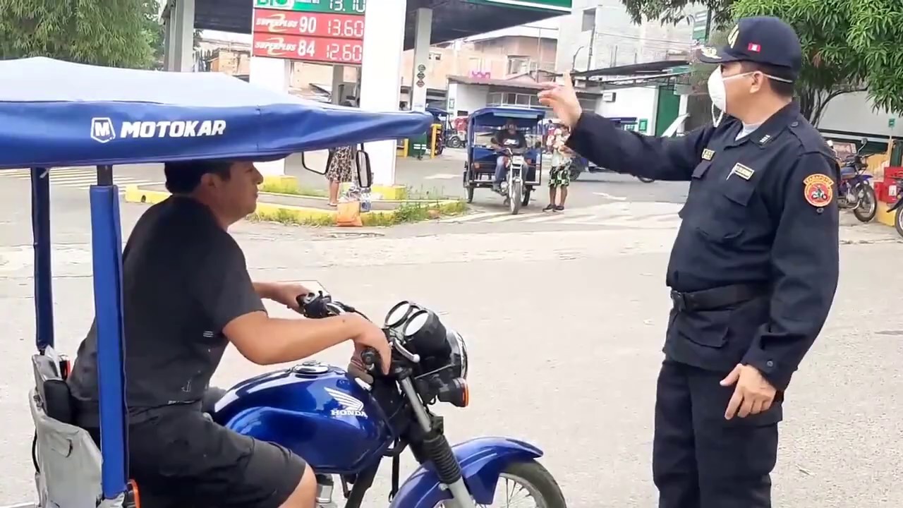 Tarapoto: restringen ingreso de vehículos al barrio Comercio Tarapoto: restringen ingreso de vehículos al barrio Comercio