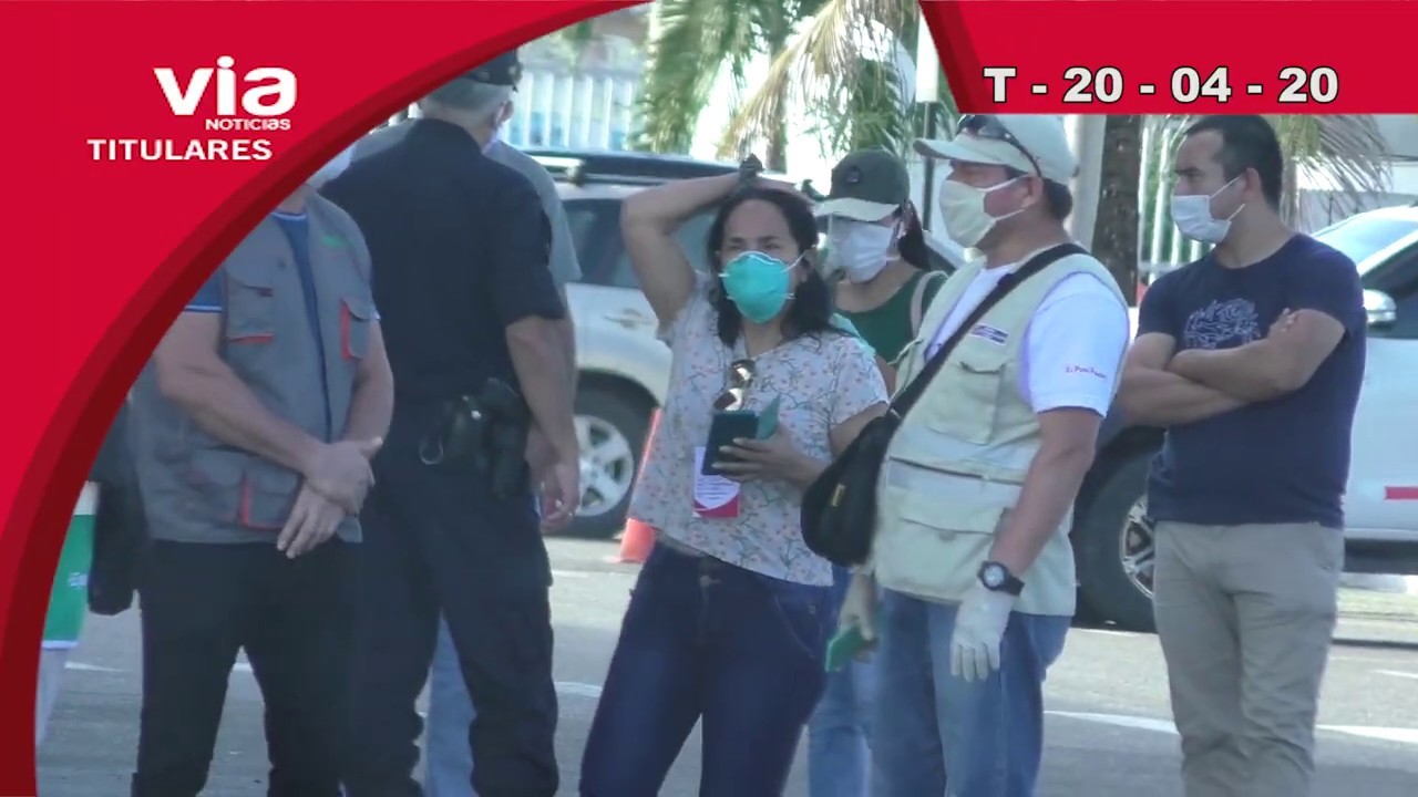 Titulares lunes 20 de abril del 2020 – VIA Noticias Titulares lunes 20 de abril del 2020 – VIA Noticias