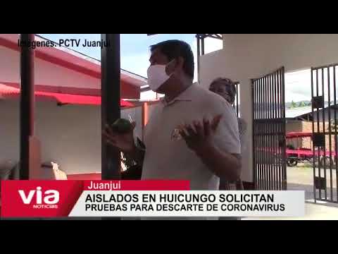 Aislados en Huicungo solicitan pruebas para descarte de COVID-19 Aislados en Huicungo solicitan pruebas para descarte de COVID-19