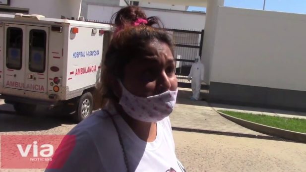 Tarapoto: Gestante permaneció casi dos horas frente al hospital Tarapoto: Gestante permaneció casi dos horas frente al hospital