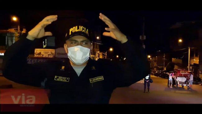 Tarapoto: continúa operativo para ordenar tránsito en barrio Comercio