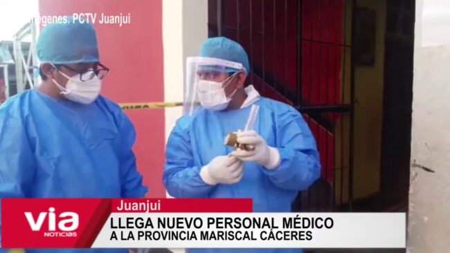 Llega nuevo personal médico a la provincia Mariscal Cáceres Llega nuevo personal médico a la provincia Mariscal Cáceres