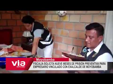 Solicitan 9 meses de prisión preventiva para empresario vinculado a hechos de corrupción Solicitan 9 meses de prisión preventiva para empresario vinculado a hechos de corrupción