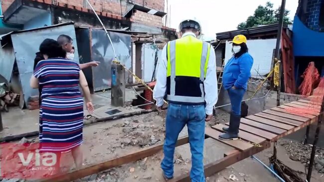 Morales: restablecen ingreso a viviendas y remueven escombros Morales: restablecen ingreso a viviendas y remueven escombros