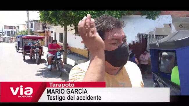 Tarapoto: motociclista resulta herido tras despistarse en el jirón España Tarapoto: motociclista resulta herido tras despistarse en el jirón España