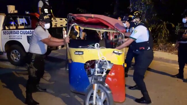 Tarapoto: mototaxista resulta herido tras despiste de vehículo Tarapoto: mototaxista resulta herido tras despiste de vehículo