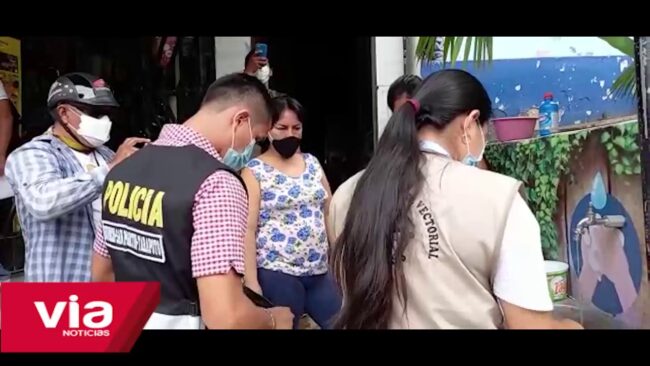Incautan productos y clausuran panadería – minimarket en Nueve de Abril Incautan productos y clausuran panadería – minimarket en Nueve de Abril