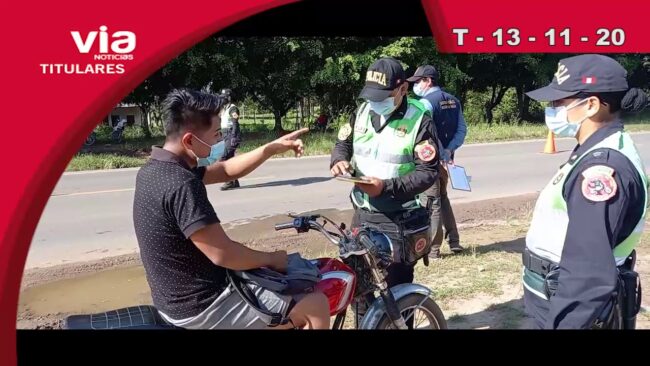 Titulares 13 de noviembre del 2020 – VIA Noticias Titulares 13 de noviembre del 2020 – VIA Noticias
