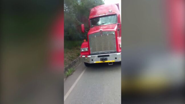 Lamas: en trágico accidente muere conductor de furgoneta Lamas: en trágico accidente muere conductor de furgoneta