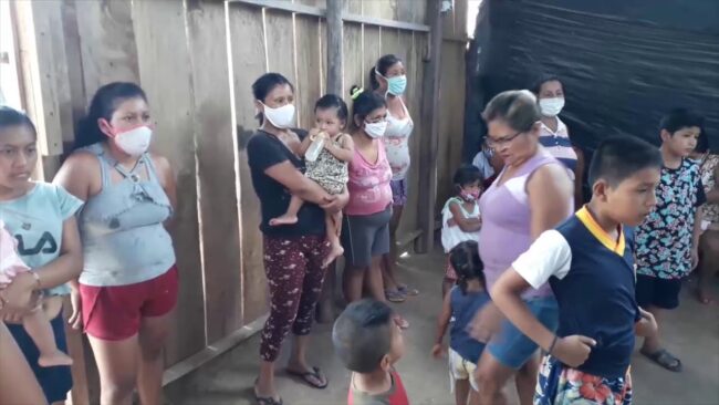 Brindan apoyo solidario a niños de la AA.VV Esperanza del Cumbaza Brindan apoyo solidario a niños de la AA.VV Esperanza del Cumbaza