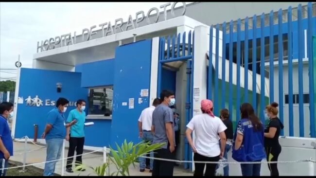 Se incrementa los casos de pacientes con covid en el hospital de Essalud
