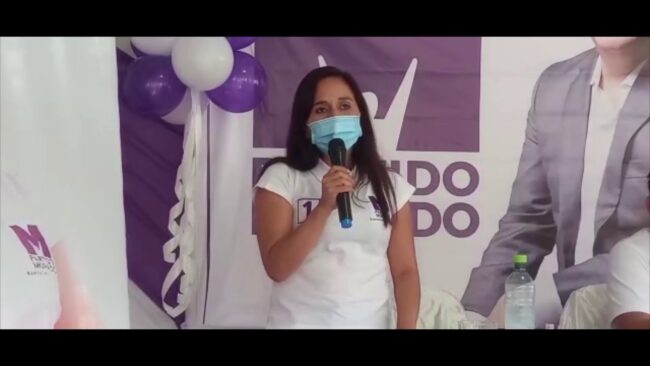 Partido Morado presenta a sus candidatos al Congreso de la República por San Martín Partido Morado presenta a sus candidatos al Congreso de la República por San Martín