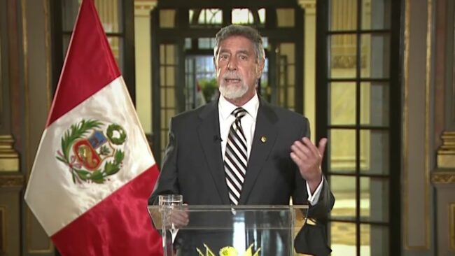 Presidente de Perú anuncia compra de 38 millones de vacunas contra el Covid-19 Presidente de Perú anuncia compra de 38 millones de vacunas contra el Covid-19