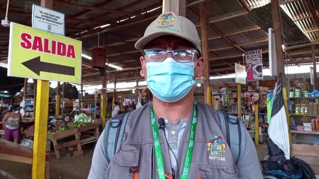Tarapoto: mercados privados incumplen protocolos de bioseguridad Tarapoto: mercados privados incumplen protocolos de bioseguridad