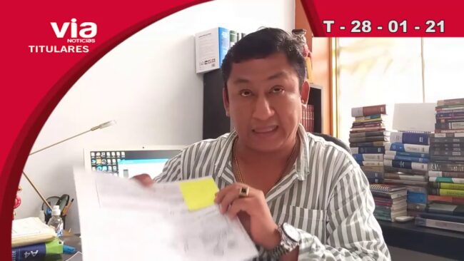 Titulares 28 de Enero del 2021 – VIA Noticias Tarapoto Titulares 28 de Enero del 2021 – VIA Noticias Tarapoto
