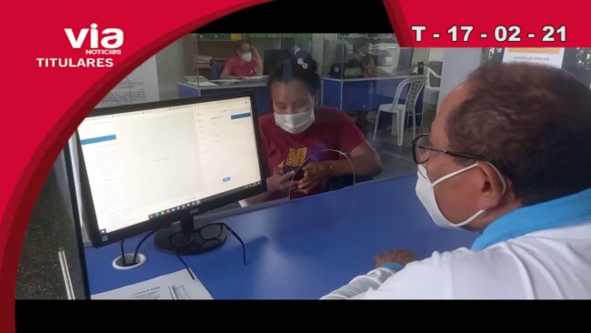 Titulares miércoles 17 de febrero del 2021 – VIA Noticias de Tarapoto Titulares miércoles 17 de febrero del 2021 – VIA Noticias de Tarapoto