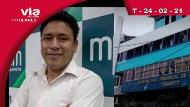 Titulares miércoles 24 de Febrero del 2021 – Tarapoto Titulares miércoles 24 de Febrero del 2021 – Tarapoto