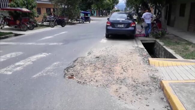 Calles de la urbanización Los Jardines necesitan reparación en algunos sectores Calles de la urbanización Los Jardines necesitan reparación en algunos sectores