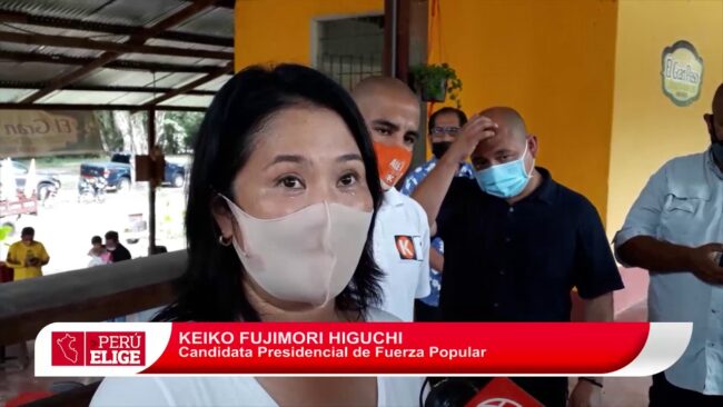 Keiko fujimori se pronuncia sobre su situación legal y por las encuestas que no le favorecen Keiko fujimori se pronuncia sobre su situación legal y por las encuestas que no le favorecen