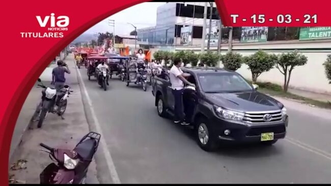 Titulares: lunes 15 de marzo del 2021 – VIA Noticias Titulares: lunes 15 de marzo del 2021 – VIA Noticias
