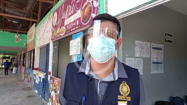 Verifican cumplimiento de medidas  de bioseguridad en terminal terrestre